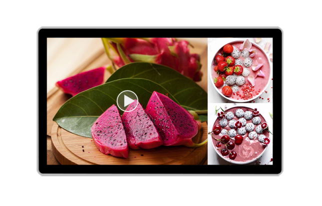 19寸壁掛式共享廣告機